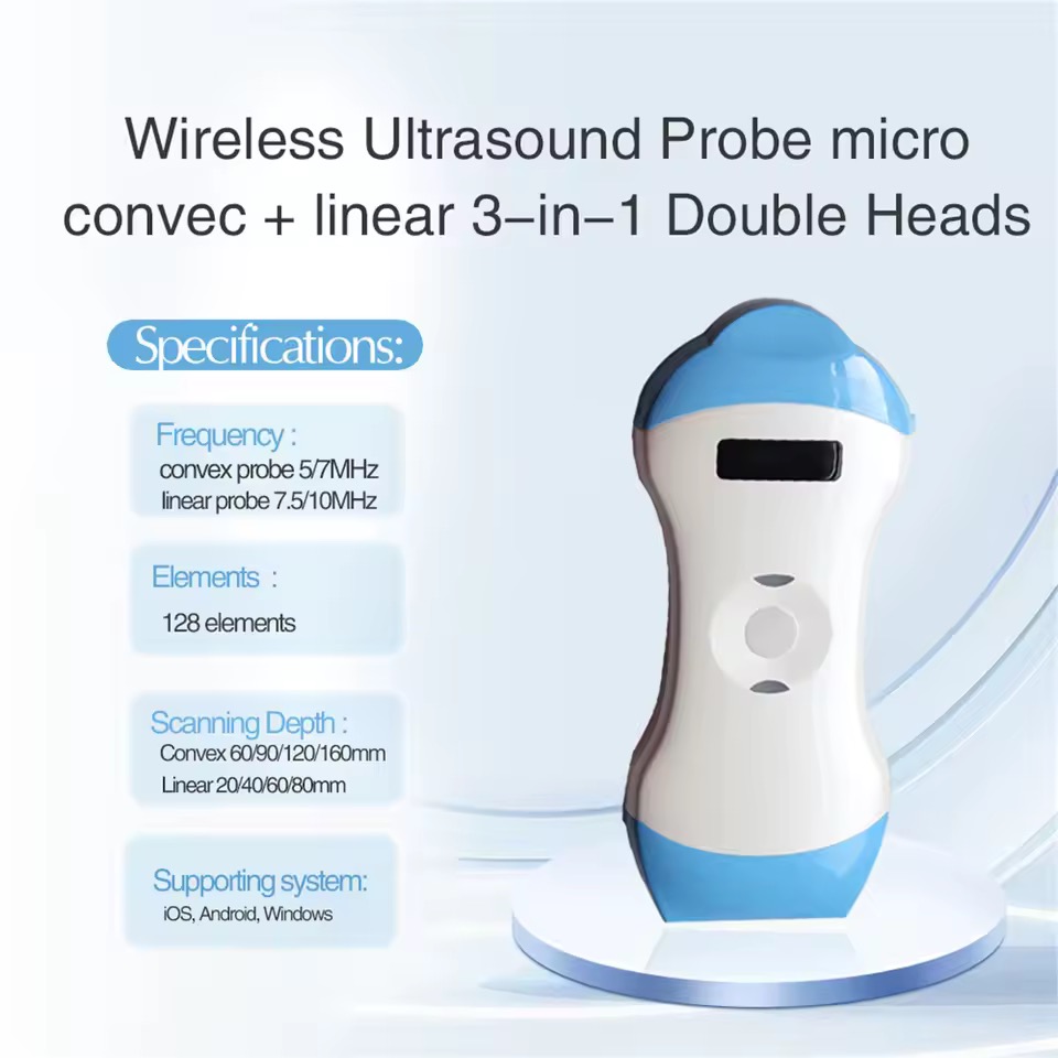 Sonda de ultrasonido Microconvexa y Lineal inalámbrica - Imagen 7